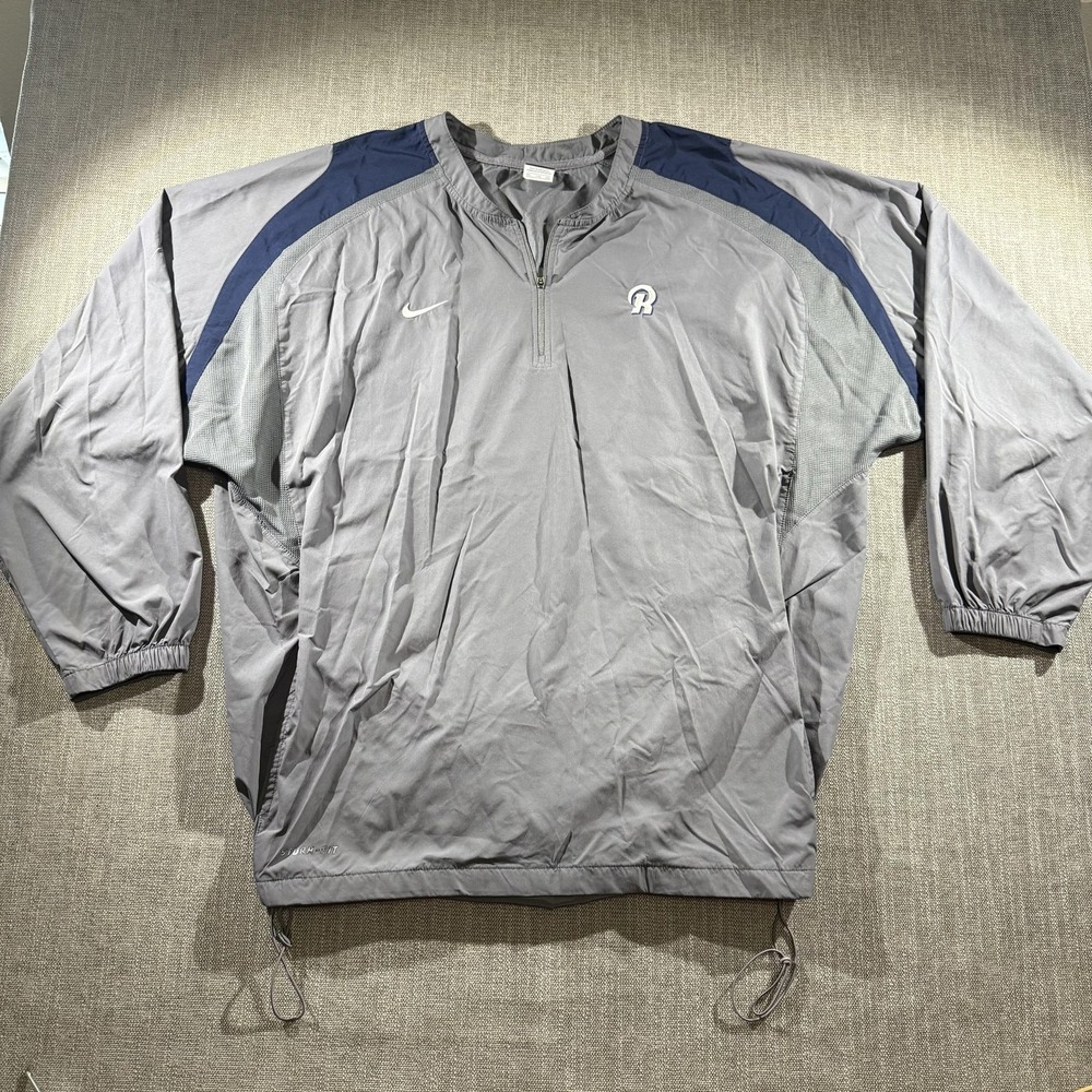 Nike Storm-FIT Pullover Jacket Mens 2XL‎ Windbreaker Quarter Zip Pockets